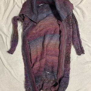 Long cardigan sweater